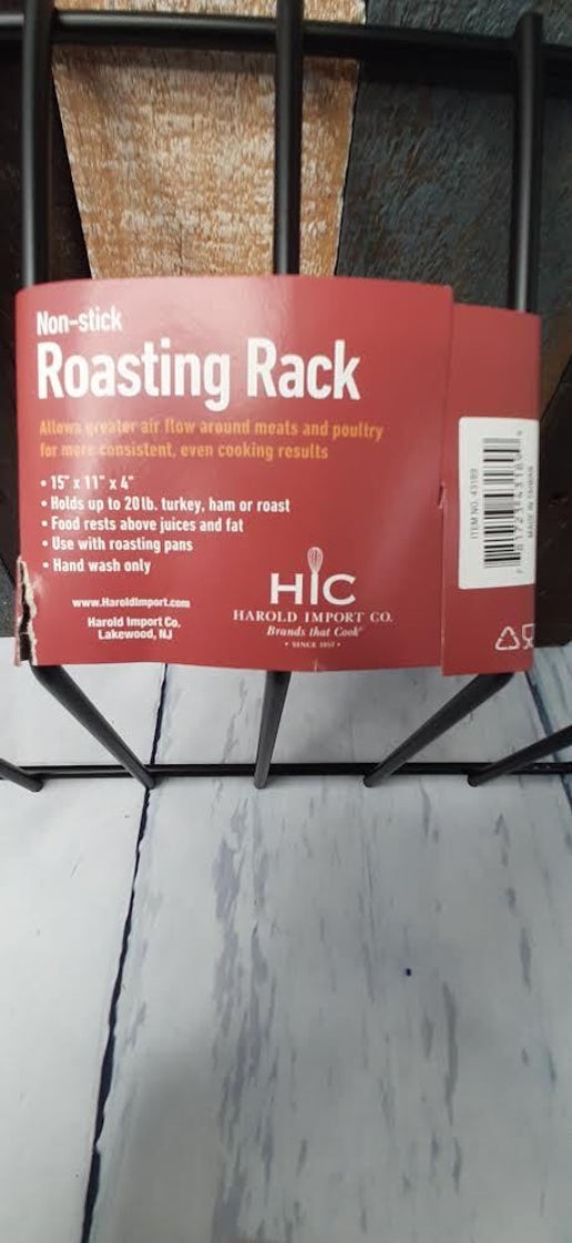 Roasting Rack Non Stick-15"x11"x4"High-43189 