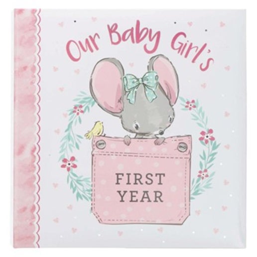 Baby Memory Book - Our Baby Girl's First Year - MBB013 