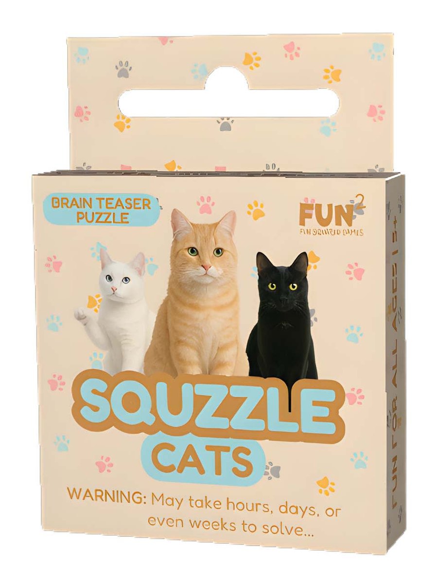 Fun Squared Games- Squizzle&nbsp; Cats 1040