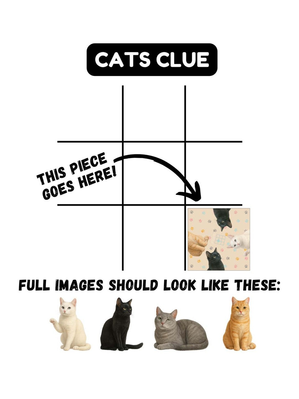 Fun Squared Games- Squizzle&nbsp; Cats 1040