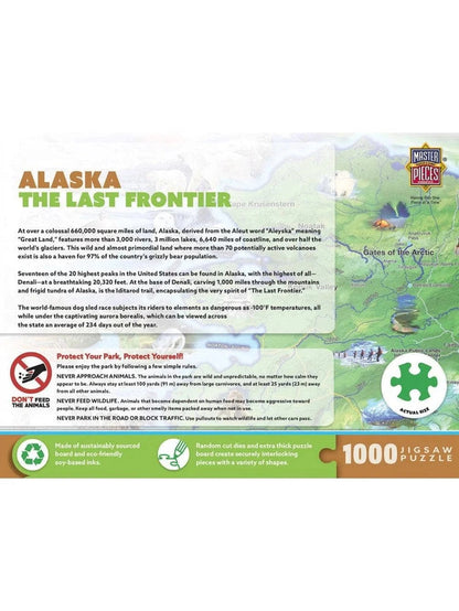 Puzzle 1000 Pc The Last Frontier Alaska 72150.01 