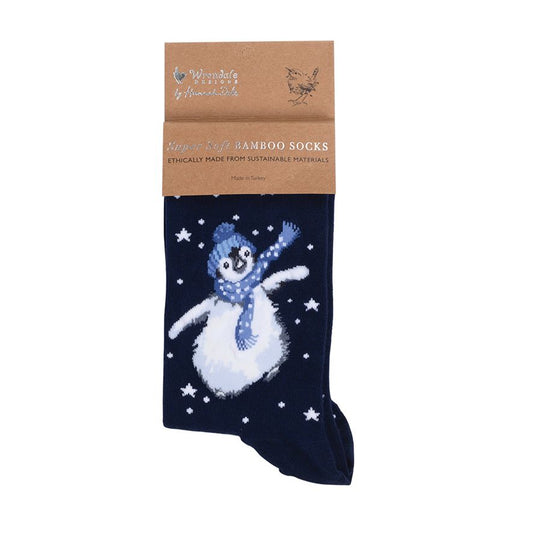 Women's Christmas Sock - XSOCK005 - Penguin 