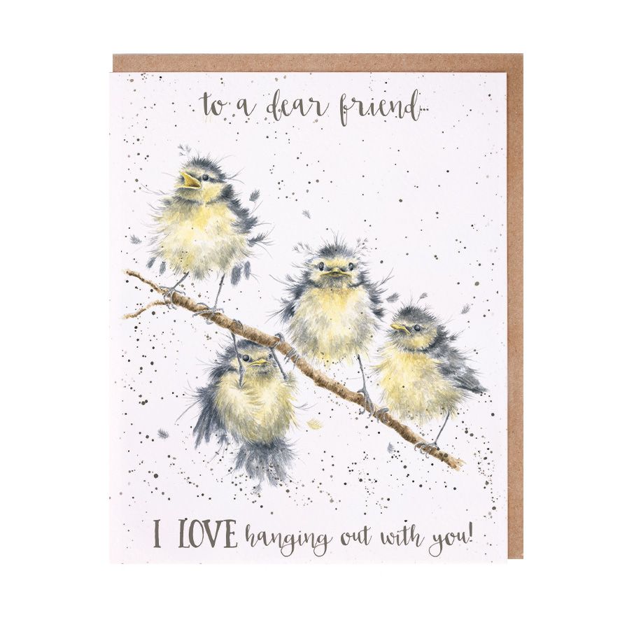 Someone Special Card - To a Dear Friend - Birds 