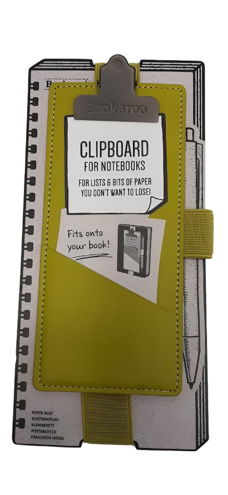 ClipBoard For Notebooks-3x6"-Chartreuse-43450 