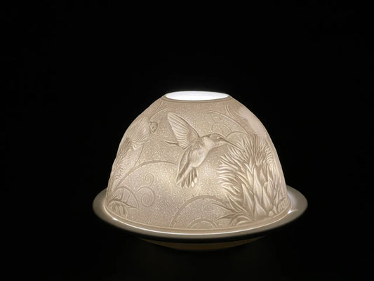 Light Dome Hummingbird Porcelain Ld002 