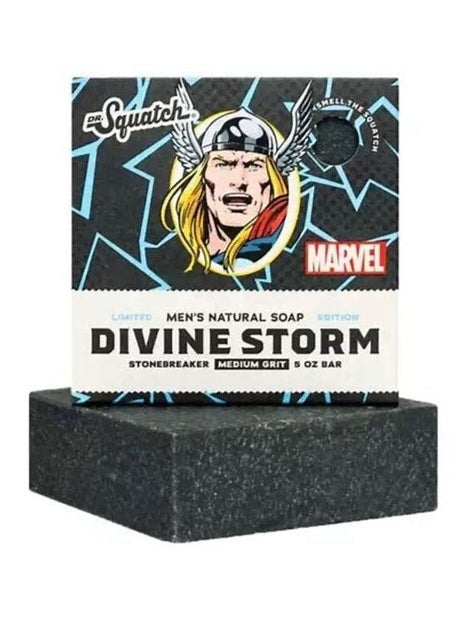 Soap Bar  The Mighty Thor Divine Storm Medium Grit 5oz Bar-Dvs-01 