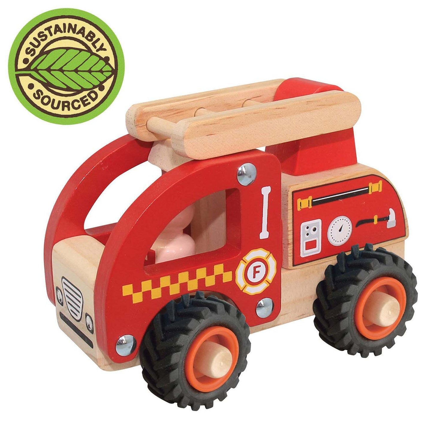 Toys Emergency Vehicles Wooden 213292 