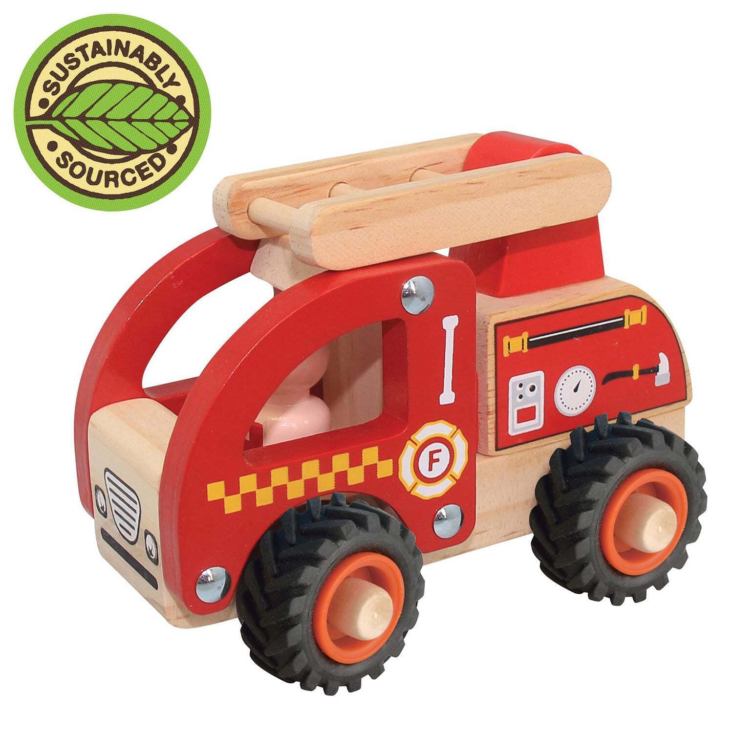 Toys Emergency Vehicles Wooden 213292 