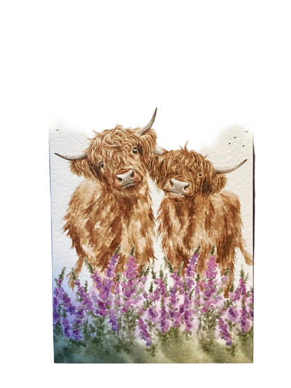 Notepad Gentle Giants Highland Cow npd005