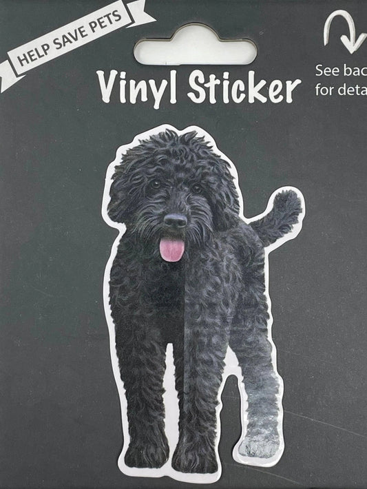 Vinyl Sticker&nbsp; Boston Terrier Dog 788-121