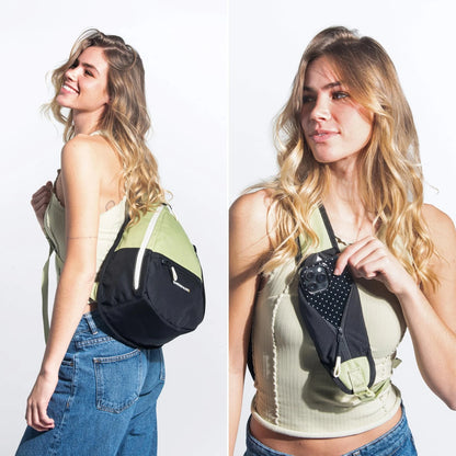 Back Pack Espirit Sling Palm Green&nbsp; Rfid SS26