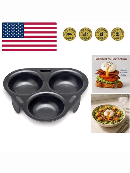  Egg Poacher 3 Egg Non Stick&nbsp; 43133
