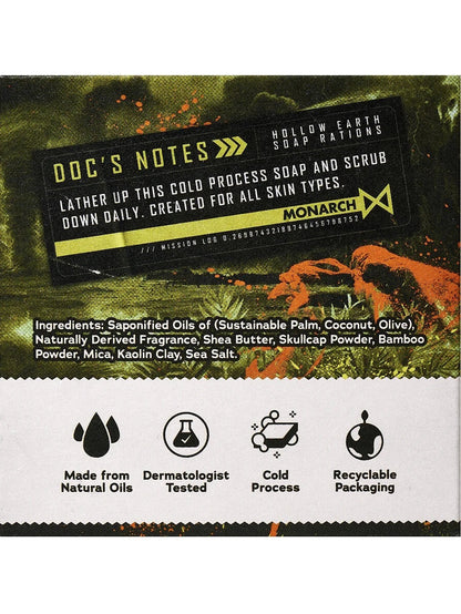 Soap Bar Kong Crush Godzilla The New Empire  5oz  BAR-Kok-01 