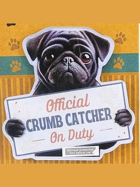 Chip Clip Magnet/Bag Sealer Black Pug Dog 247-32