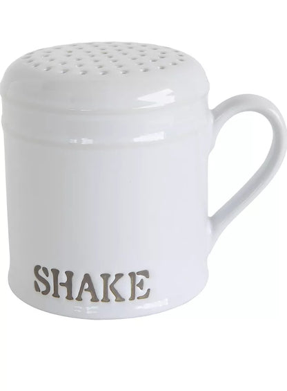 Shaker Stoneware Ceramic White Da7244 