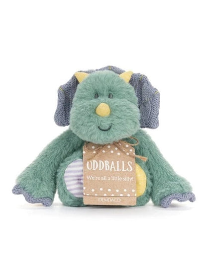  Oddball Mini Stuffed Animal Green Dinosaur 5004840083