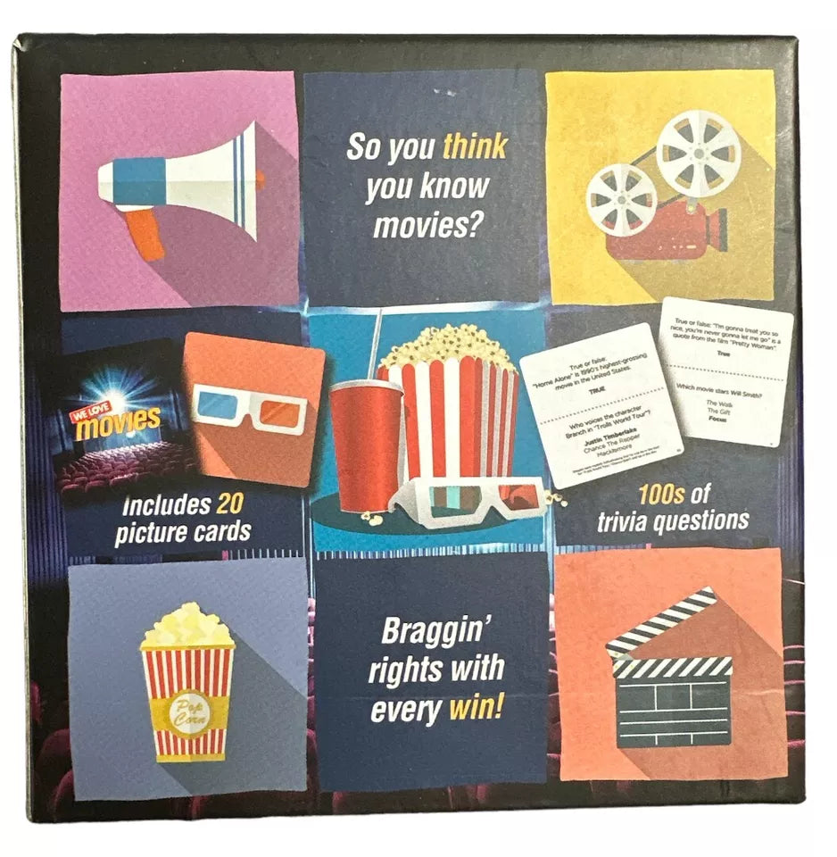 Games Trivia Box Movie Trivia 6906 