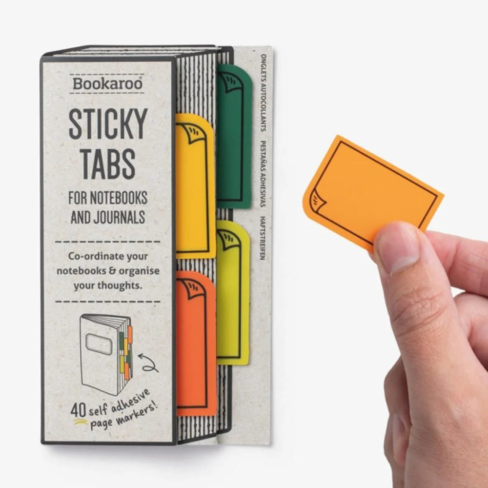 Sticky Tabs Green's 40 Pk Bookaroo 53503 