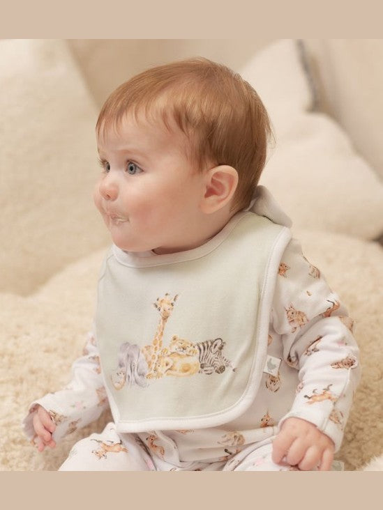 Baby Bib&nbsp; Little Savannah&nbsp; Little Wren Bib Gift Set 2Pk&nbsp; Ltw-Bib003