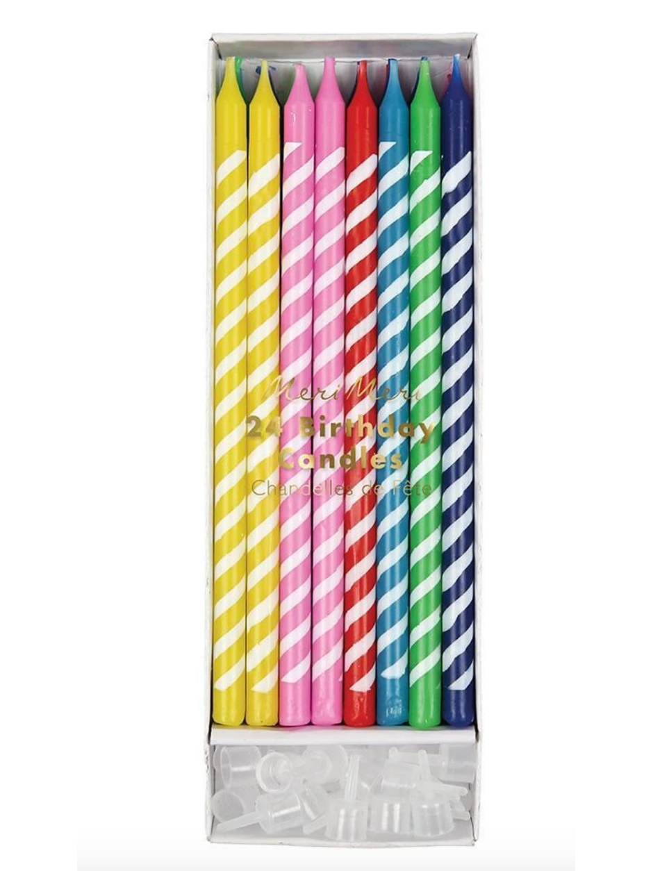 Birthday Candles Bright Party Candles 16Pc 134911 