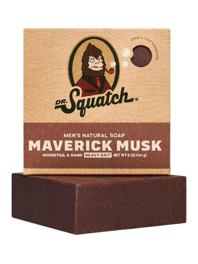 Soap Bar Maverick Musk Heavy Grit  5oz Wh-Bar-Mam-01 