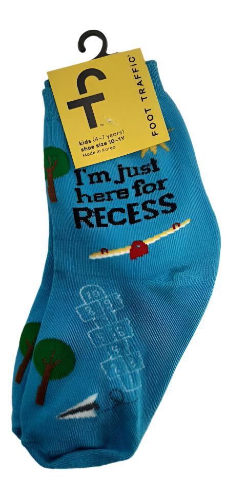 Kid's Socks  Blue Recess - 4-7 - 6999K 