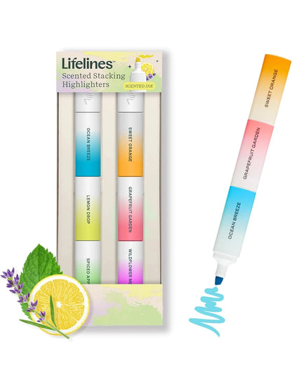 Scented High Lighter Pens&nbsp; 6 Fragrances 11