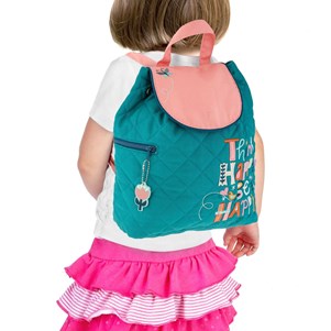 Back Pack Quilted Kids Think happy be Happy  SJ-1001-07A 