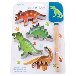 Cookie Cutter and Spatula Set Dino SJ-1245-59 