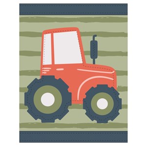 Wallet  Kids Tractor SJ-5201-68C 