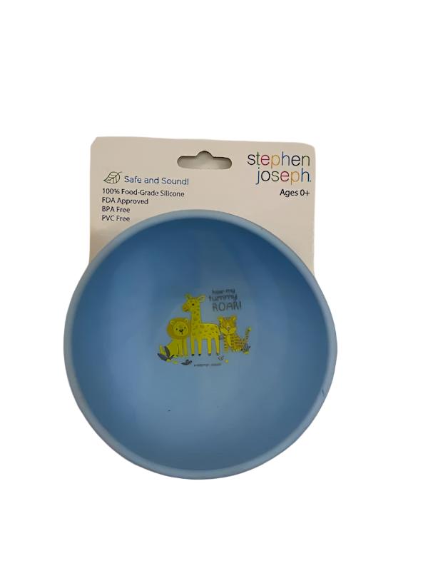 Stephen Joseph - Silicone Bowl - Zoo 