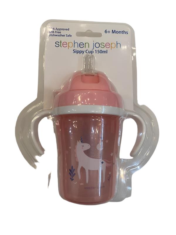 Stephen Joseph Straw Cup - Unicorn 