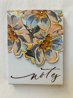 Note Pad  - small -Notes -  Flowers  #47070 