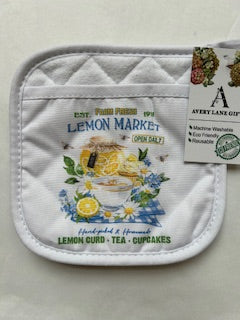 Pot Holder - Lemon Market 