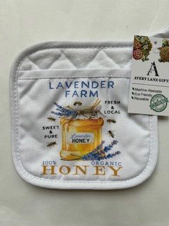 Pot Holder - Lavender Farm Fresh Honey 