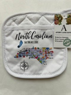 Pot Holder - North Carolina Tarheel State 