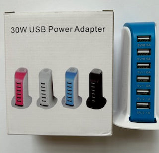 USB Power Adapter 30w in 3 colors 