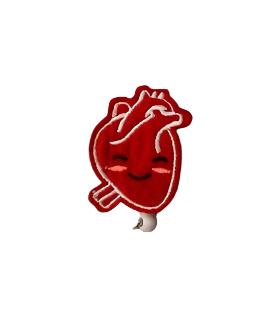 Badge holder - Retractable -Happy Heart 