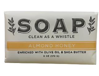 Bar Soap-Almond Honey- Clean As A Whistle-6oz-444091 