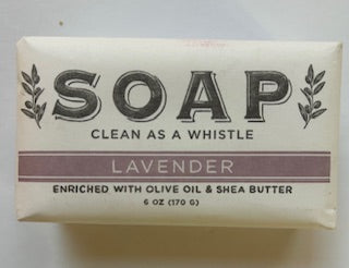 Bar Soap-Lavender- Clean As A Whistle-6oz 