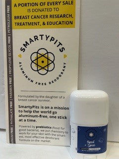 Smarty Pits Aluminum Free Deodorant - Tweed & Spice - Travel Size 