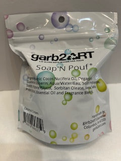 Garb 2 Art - Soap n Pouf -Mixed scents 