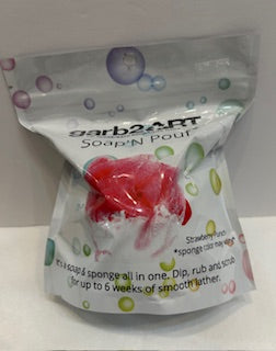 Garb 2 Art - Soap n Pouf -Mixed scents 