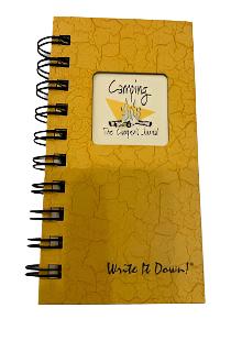 Camping Mini Journal - Yellow - CM-03 