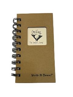 Golfing MIni Journal - Kraft color -M-JU-05 