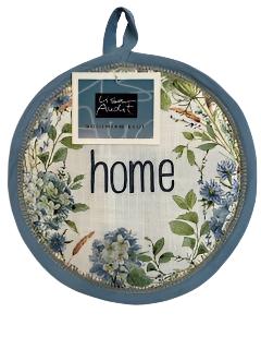 Pot Holder round - Blue Home 