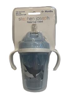 Stephen Joseph Straw Cup - Shark 