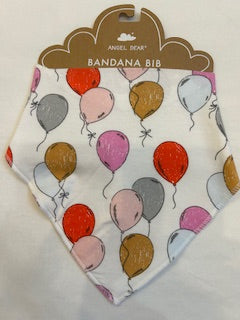 Bandana Bib - 95% viscose bamboo , 5% spandex - One Size -Ballons 