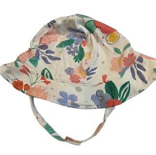 Sunhat - 95% Bamboo, 5% Spandex - 12-24M- flower 