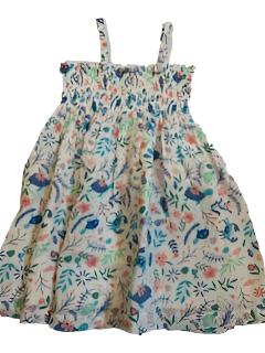 Dress Smocked top - Garden Sea Turtles 